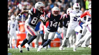 Demario Douglas - Highlights - New England Patriots vs Buffalo Bills - NFL Week 7 2023