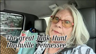 The Great Junk Hunt Nashville, Tennessee / Decorating with Antiques and More￼