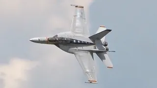 F/A-18F Super Hornet Demonstration - Dayton Airshow 2023