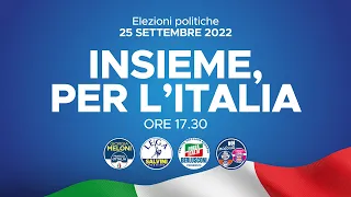 INSIEME, PER L'ITALIA - ROMA, 22/09/2022