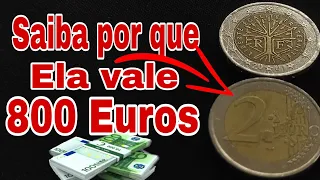 Moeda de 2 Euro Francês Vale 800 Euros Saiba identificar