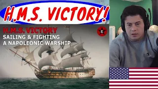 American Reacts HMS Victory: Sailing & Fighting a Napoleonic Warship