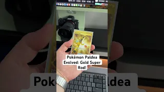 Pokémon Paldea Evolved: Gold Super Rod! #pokemoncards