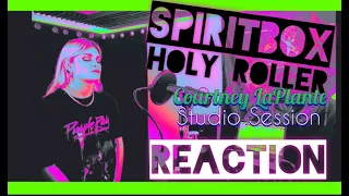 SPIRITBOX Holy Roller COURTNEY LAPLANTE ONE TAKE STUDIO SESSION - REACTION