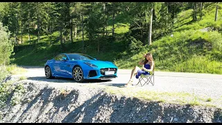 Jaguar F Type SVR Sound Tunnel Plansee Gaichtpass