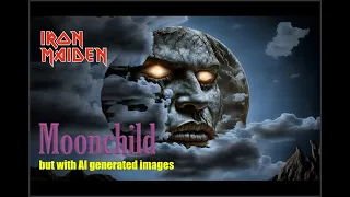 IRON MAIDEN   Moonchild Video  - but with AI generated images from the lyrics