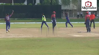 Winning Moment Of Nepal U-19 Cricket Team- qualified for U-19 Worldcup 2024/NEPALVsUAE/ Hattrick?