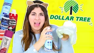 BEST FLUFFY SLIME TEST FROM DOLLAR TREE SHAVING CREAM | Slimeatory #247