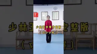 少林五步拳教学完整版（Shaolin Wu Bu Quan teaching）