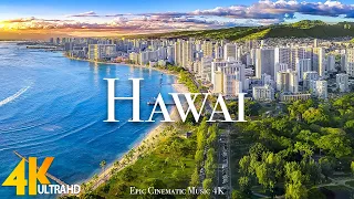 Hawai 4K | Beautiful Nature Scenery With Epic Cinematic Music | 4K ULTRA HD VIDEO
