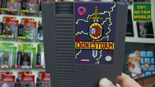 Bonestorm NES Cart Simpsons Collectible