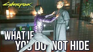 What Happens if You Don't Hide from Yorinobu & Adam Smasher during the Heist — Cyberpunk 2077