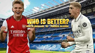 Who Is Better❓VS Football || ODEGAARD 🆚 VALVERDE