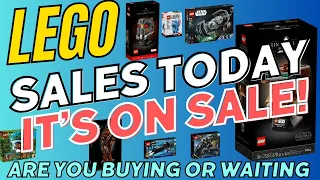 Lego Sales Today - The Day We Have Been Waiting For