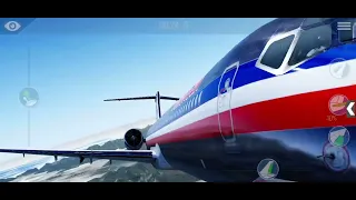 How to get a free plane in x-plane after press the X button