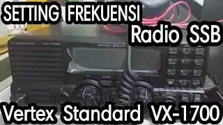 VX-1700 Vertex Standard SSB frequency settings
