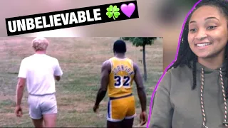 A Rivalry Gives Way to Friendship | Larry Bird & Magic Reaction