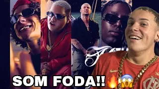 ( React ) Filipe Ret, Mc Ryan Sp, Caio Luccas e Chefin - Melhor Vibe ( Dallass e Rocco )