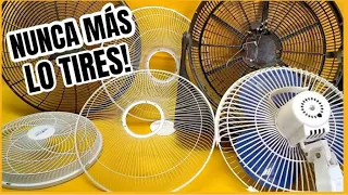 5 IDEAS INCREÍBLES DE RECICLAJE CON REJILLAS DE VENTILADOR VIEJO | SHOW DE MANUALIDADES