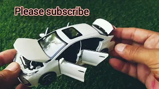 Unboxing mini corola car new modle 2024 @DiyTractorMiniatureSunForming