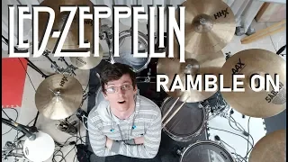 Led Zeppelin - Ramble On - Drum Cover | MBDrums