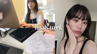Study Vlog 🫀Finals Week of a Medical Physics Major, 3 Exams in 7 Days, New Study Spots, etc
