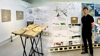 MASTERS OF ARCHITECTURE LONDON EXHIBITION. University of Westminster Degree Show Vlog