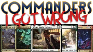 10 Commanders I Was Wrong About