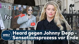 HOCHSPANNUNG IN HOLLYWOOD: Schlussplädoyers im Prozess zwischen Johnny Depp und Amber Heard