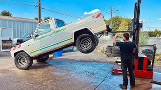 Je Restaure entièrement mon nouveau PATROL PICK UP ( Partie 1)