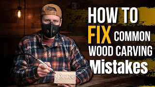 How to Fix Common Wood Carving/Power Carving Mistakes