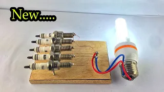 Making Free Energy Generator 100% Using By Light Bulb 220V