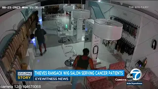 Thieves ransack Beverly Hills wig shop that serves cancer patients