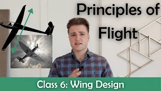 ATPL Principles of Flight - Class 6:  Wing Design.