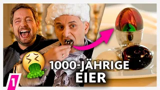 Ekelhafte Eier: Özcan Cosar muss kotzen! | 1LIVE Bratwurst und Baklava International #1