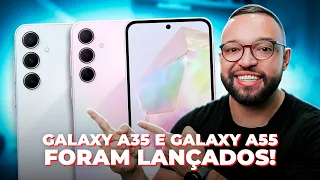 Chegaram: Galaxy A35 e A55 - Os novos Intermediários Premium da Samsung