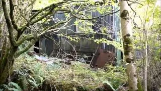 Abandoned welsh gold mine in north wales