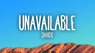 Davido - UNAVAILABLE ft. Musa Keys