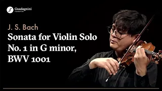 Alexander Won Ho Kim plays J  S  Bach   Sonata for Violin Solo Nr  1 in G minor, BWV 1001