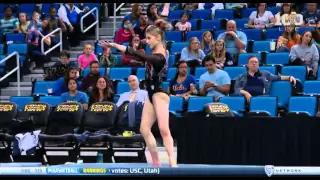 Sabrina Schwab (Utah) 2016 Floor vs UCLA 9.95