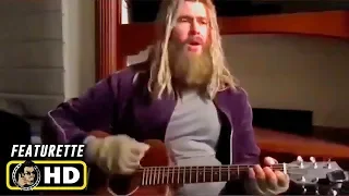 AVENGERS: ENDGAME (2019) Fat Thor Sings "Hurt" [HD]