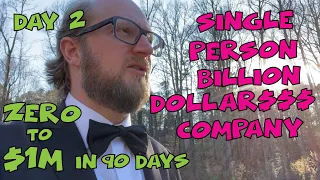 Day 2   Single Person Billion Dollar Company