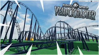 I Built VELOCICOASTER in Theme Park Tycoon 2 (Roblox)