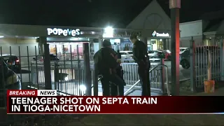 17-year-old shot, injured on SEPTA train in Philadelphia after passenger attacked: Police