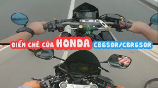 Khuyết điểm HONDA CB650R CBR650R khen rồi thì tới lúc chê