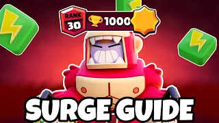 How I Pushed RANK 30 Surge in Solo Showdown (Guide) | Tips and Tricks Brawl stars