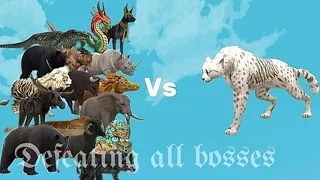 Defeating all bosses in Wildcraft