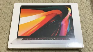 Распаковка Macbook Pro 16' 2019 Sliver 1 Tb SSD / Unboxing Macbook Pro 16' 2019 Sliver