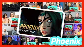 Phoenix (ft. Cailin Russo and Chrissy Costanza) | Worlds 2019 - League of Legends REACTION MASHUP