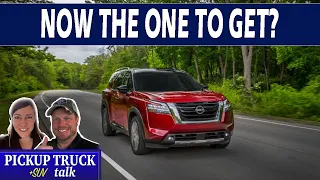 We both review 2022 Nissan Pathfinder - later CVT you won't be missed!